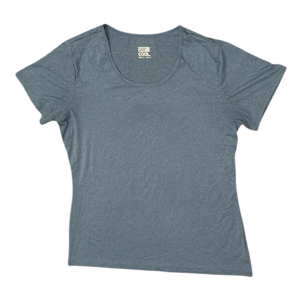 32 Degrees Cool Scoop Neck Short Sleeve Tee Shirt